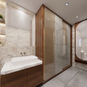 Italian Finish Bathroom Design